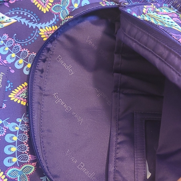 Vera Bradley purple backpack-NWOT - Picture 4 of 5